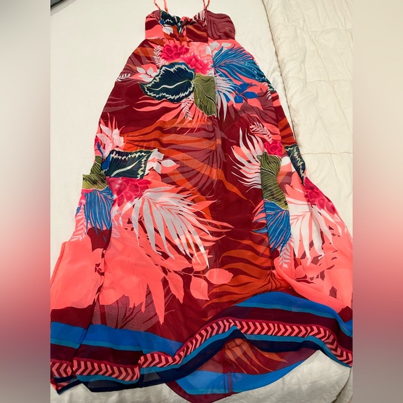 Floral Print Maxi Dress - Picture 2 of 7